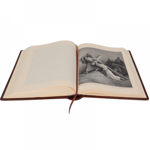 Библейскiй альбомъ. Полное собрание 230 картинъ къ Библiи художника Густава Доре. Репринтное издание (1906 г.) фото 3
