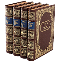 Толстой А.К. Собрание сочинений (Ампир) - 4 тома. Антикварное издание (1964 г.)